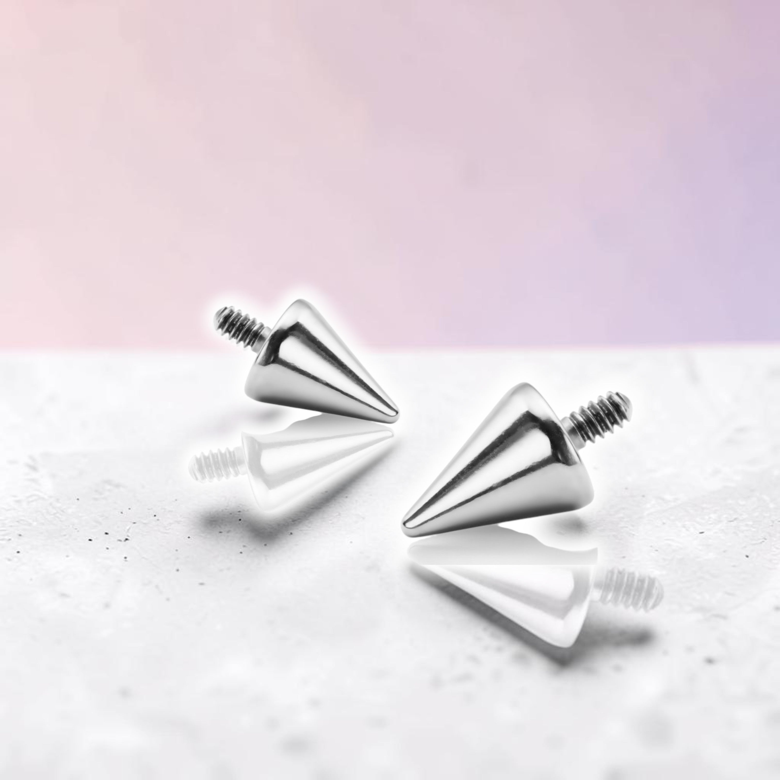 Țepi (Spikes) cu Filet Intern pentru Piercing