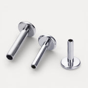 Tija argintie titan push-in 1 mm